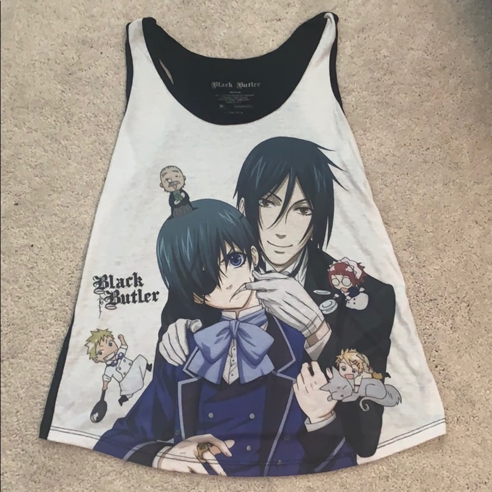 Black Butler tank top